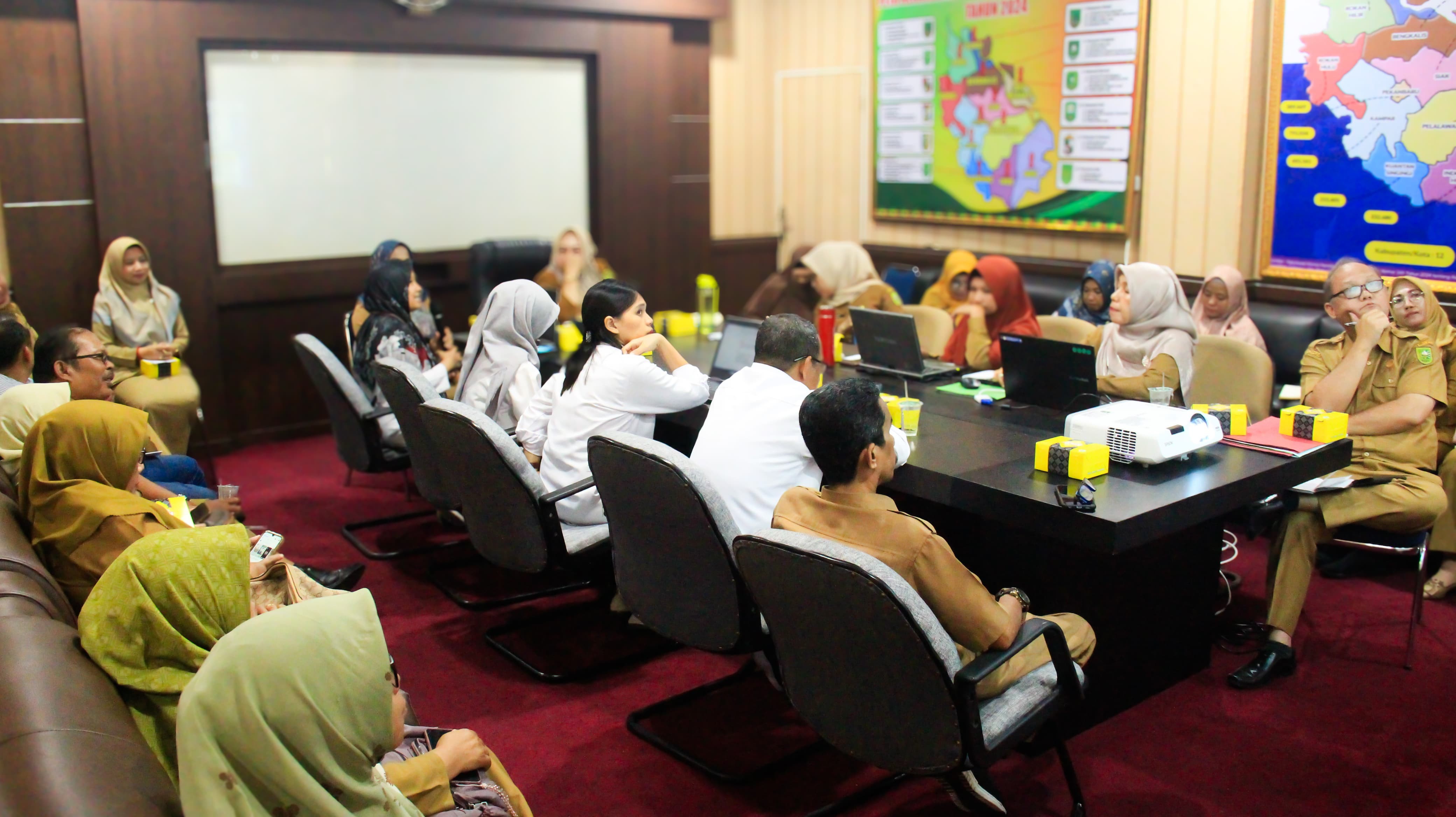 Pembinaan Data Statistik Sektoral Satu Data Provinsi Riau di Badan Kesatuan Bangsa dan Politik Provinsi Riau